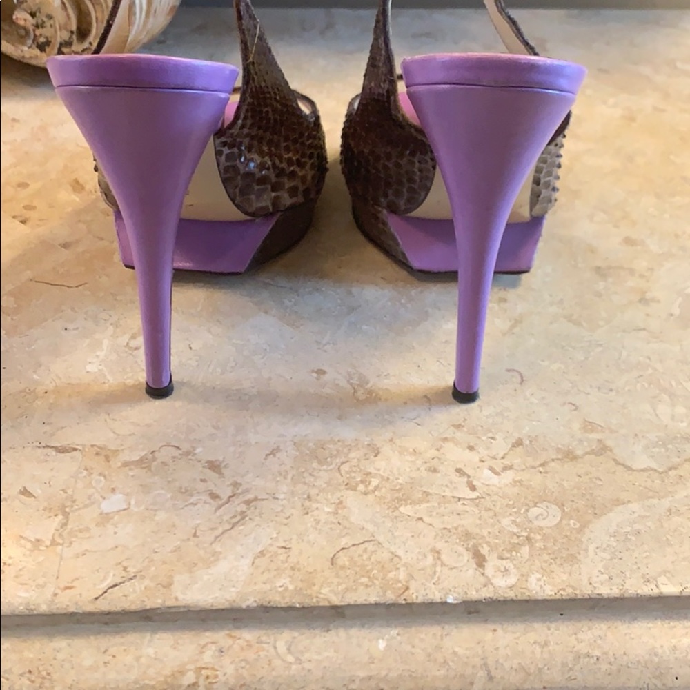 Gorgeous Nicholas Kirkwood Python Heels - image 4